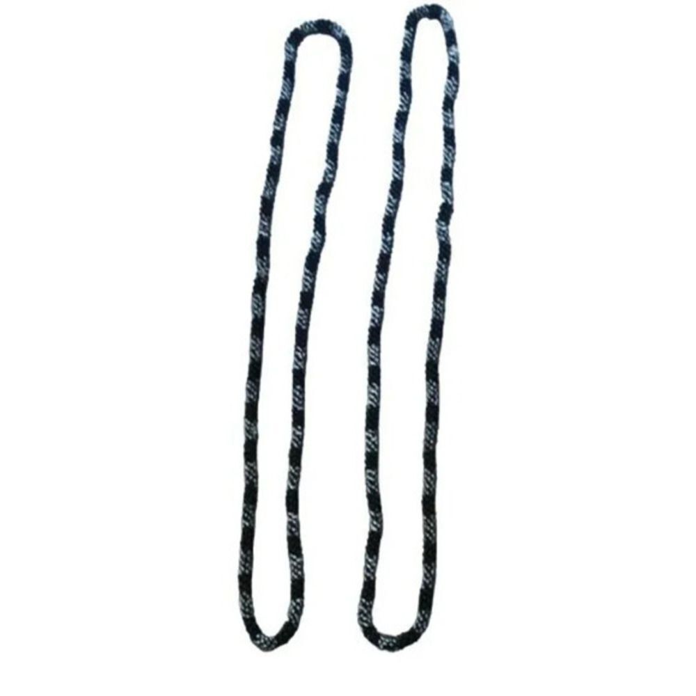 Beaded‎ Necklace Jewelry Fashion Accessory Black Silver Tone Strand
